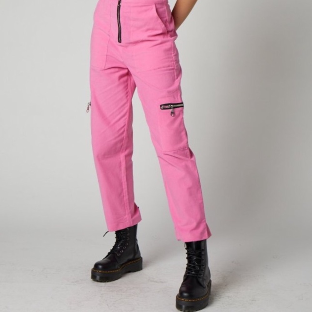 💖Ragged Priest Pink Corduroy Pants - Size Large💖